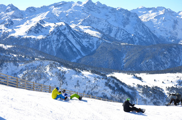 Season with lots of snow and more skiers at Baqueira Beret