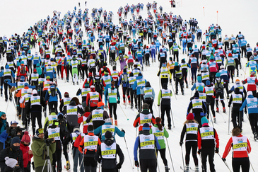 La Marxa Beret llega a su 40º edición como la gran fiesta open del esquí nórdico en España