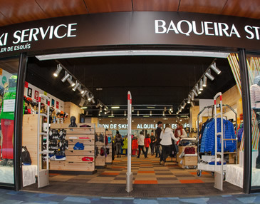 Nuevo Ski Service/Baqueira Store en el Hotel Montarto cota 1500 y en Beret