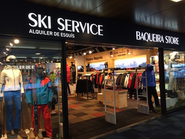 Ski Service Baqueira Store, service and equipment at the foot of the runs